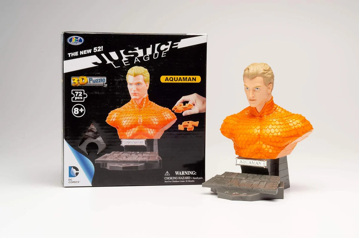 Justice League Aquaman Bust 3D Puzzle