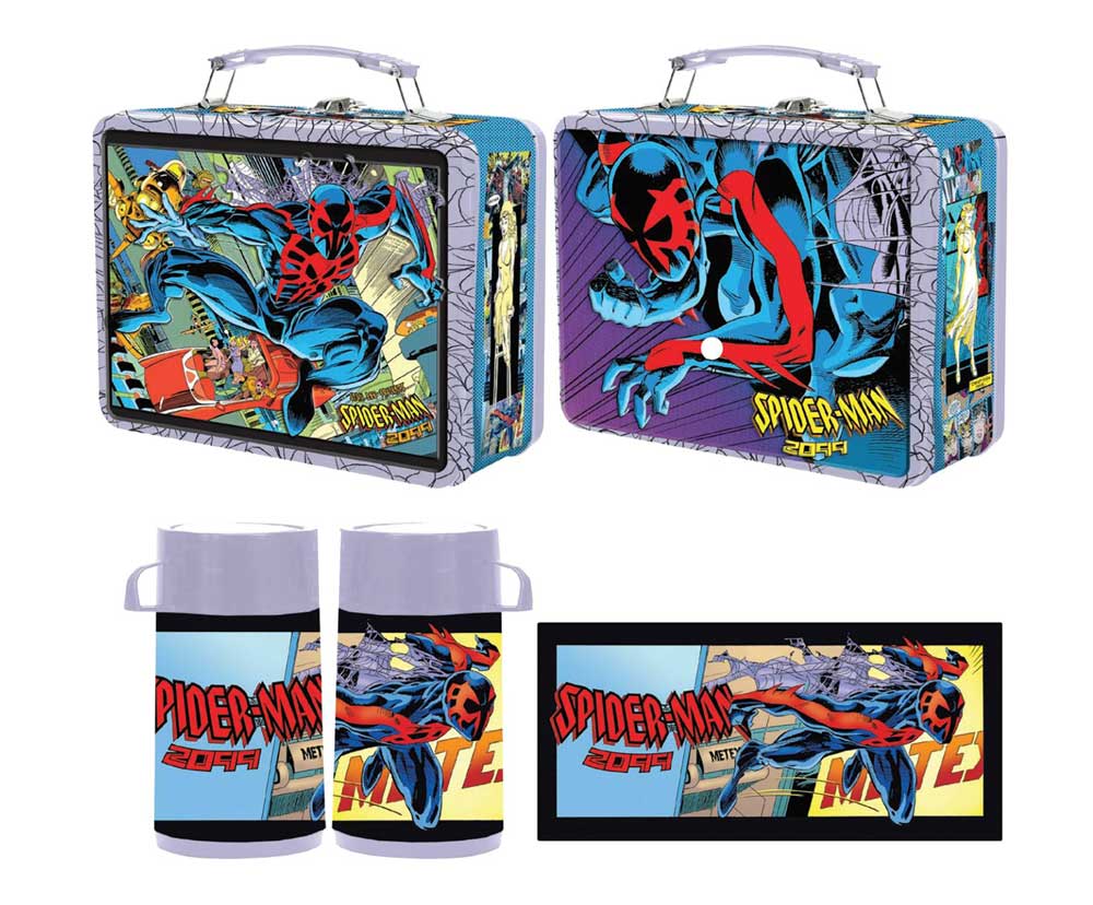 Free Comic Book Day 2024 Tin Titans Spider-Man 2099 Px Lunch Box With Bev Cont
