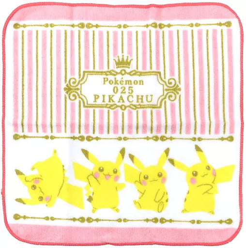 Pokemon Sword Shield Pink Tenugui Hand Towel 9.8in