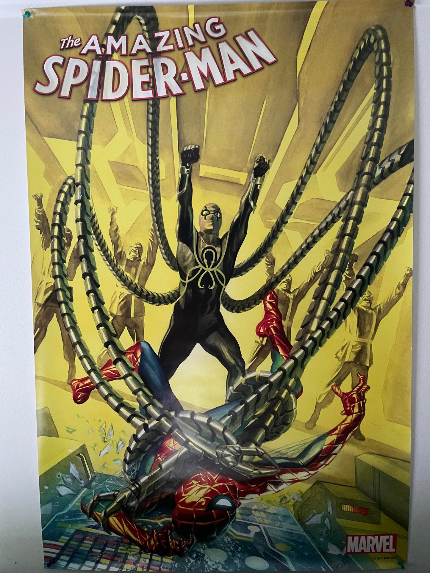 Amazing Spider-man Superior Doc Ock Marvel Comics Promotional Folded Poster 24x36