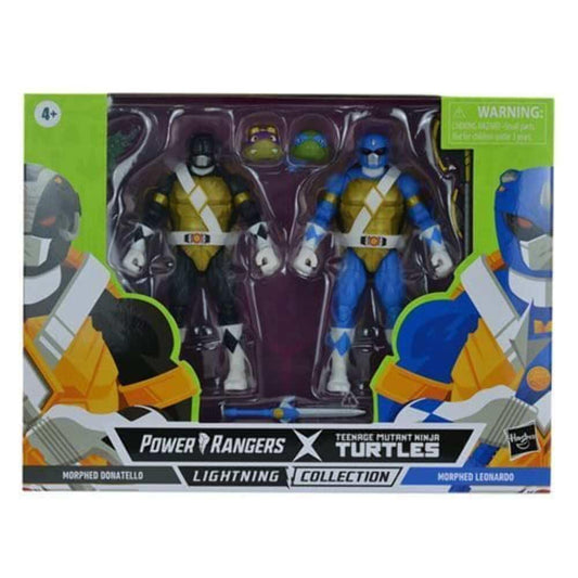 Power Rangers X Teenage Mutant Ninja Turtles Lightning Collection Morphed Donatello & Morphed Leonardo