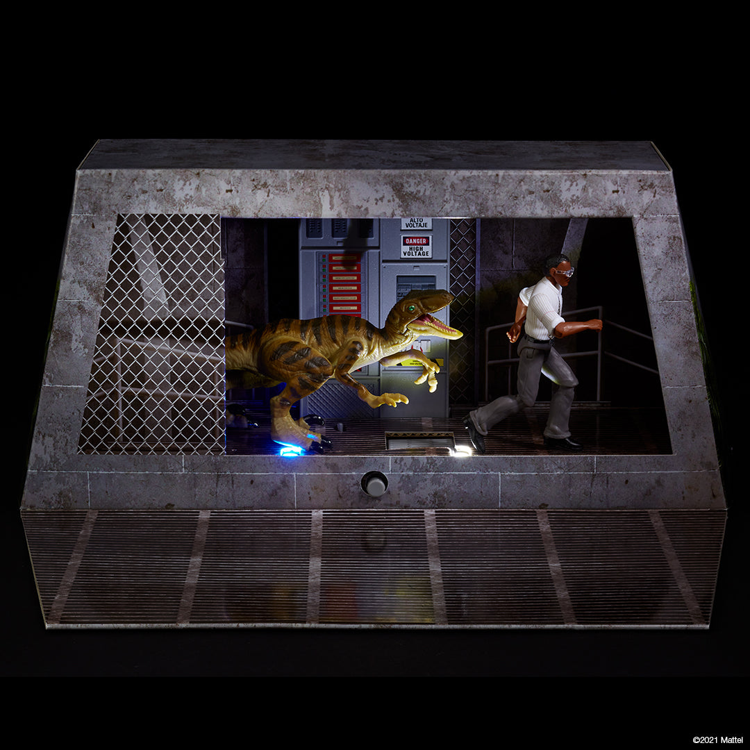 SDCC 2021 Mattel Jurassic Park FINAL SCENE RAY ARNOLD Exc Legacy Figure