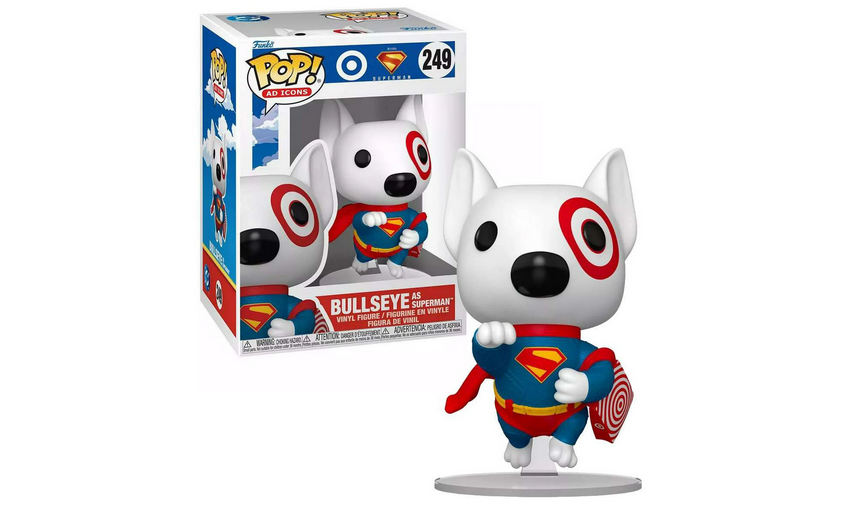 Funko DC POP! Ad Icons Bullseye Vinyl Bobble Head (as Superman)