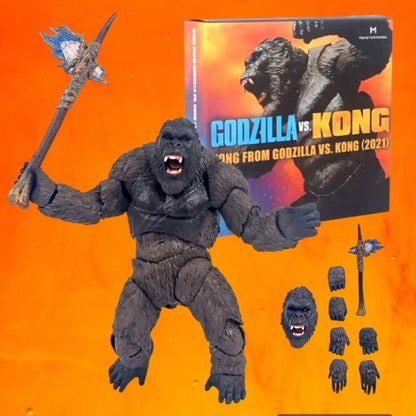 2021 Godzilla vs Kong Action Figure Collectable King Kong S.H.MonsterArt