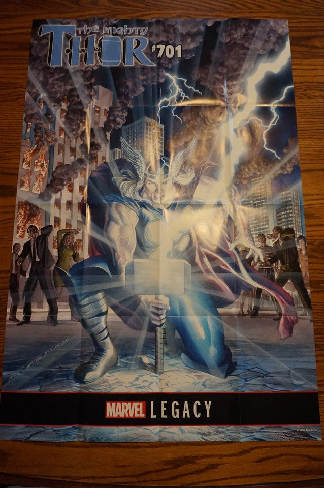 Thor #701 Marvel Comics Promotional Folded Poster 24x36