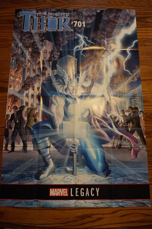 Thor #701 Marvel Comics Promotional Folded Poster 24x36