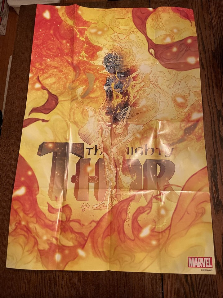 Mighty Thor Marvel Comics Promotional Folded Poster 24x36