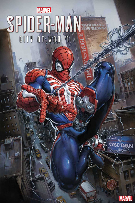 Spider-man City At War Marvel Comics Promotional Folded Poster 24x36