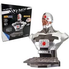 Justice League Cyborg Bust 3D Puzzle